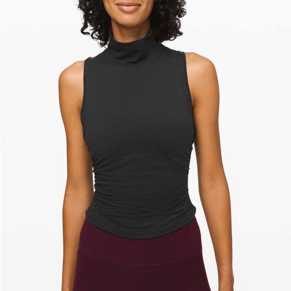 lululemon athletica Tops - Lululemon See The Horizon Tank Sleeveless Turtleneck